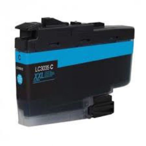 Picture of Premium LC-3035C Compatible Ultra High Yield Brother Cyan Inkjet Cartridge