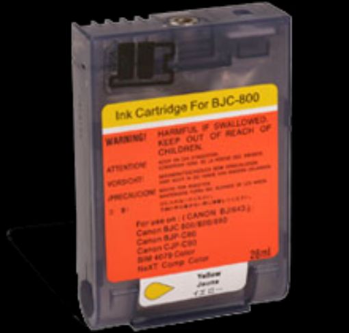 Picture of Premium 1012A003 (BJI-643Y) Compatible Canon Yellow Inkjet Cartridge