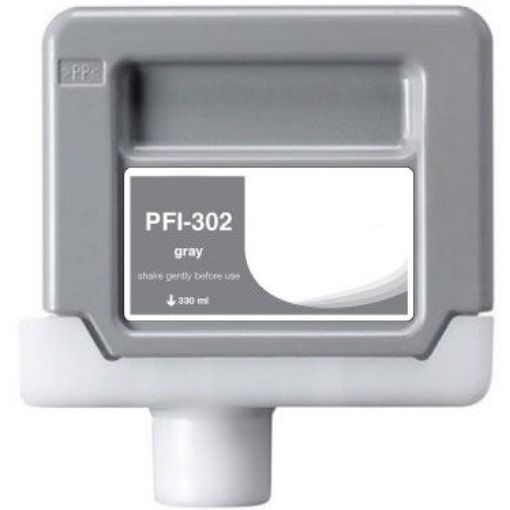 Picture of Premium 2217B001AA (PFI-302GY) Compatible Canon Gray Inkjet Cartridge