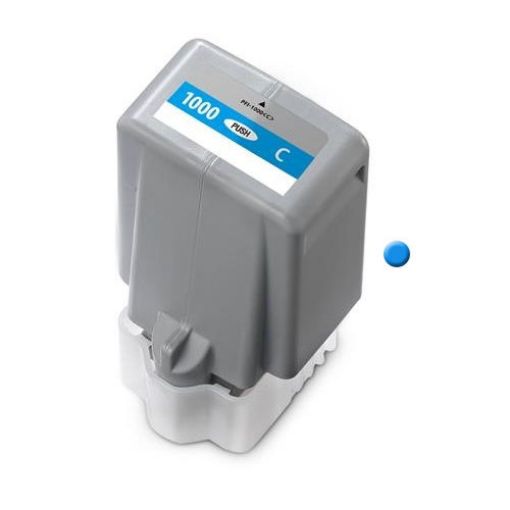 Picture of Premium PFI-1000C Compatible Canon Cyan Pigment Ink Cartridge