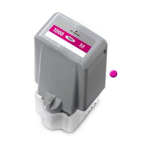 Picture of Premium PFI-1000M Compatible Canon Magenta Pigment Ink Cartridge