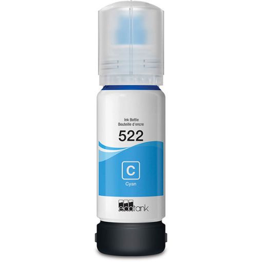 Picture of Premium T522220-S (Epson T522) Compatible Epson Cyan Ink Bottle
