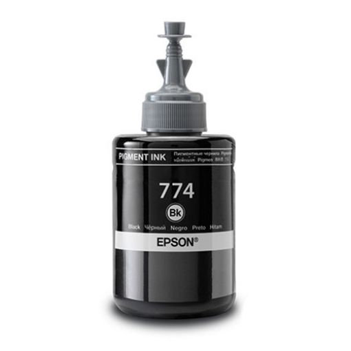Picture of Premium T774120 (Epson 774) Compatible Epson Pigment Black Ecotank Ink Bottle