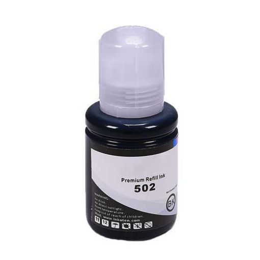 Picture of Premium T502120-S (Epson T502) Compatible Epson Black Ink Bottle