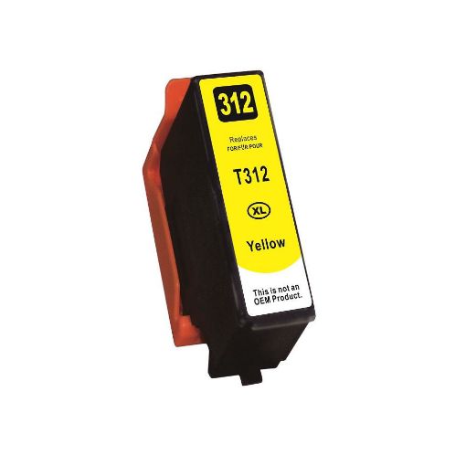 Picture of Premium T312XL420-S (Epson 312XL) Compatible High Yield Epson Yellow Ink Cartridge