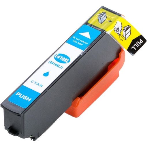 Picture of Premium T410XL220 Compatible High Yield Epson Cyan Ink Cartridge