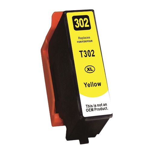 Picture of Premium T302XL420-S (Epson 302XL) Compatible High Yield Epson Yellow Ink Cartridge