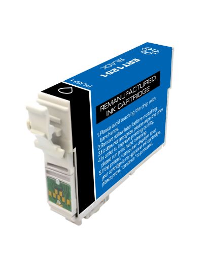 Picture of Premium T125120 (Epson 125) Compatible Epson Black Inkjet Cartridge