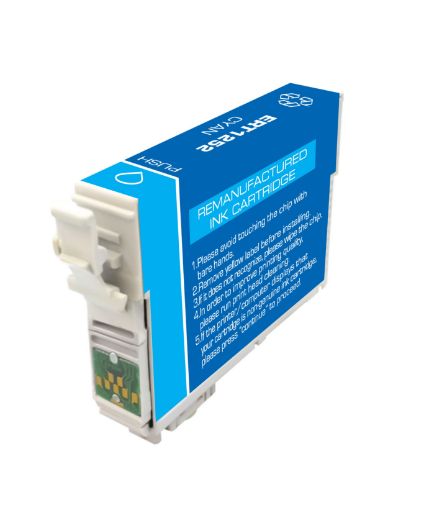 Picture of Premium T125220 (Epson 125) Compatible Epson Cyan Inkjet Cartridge