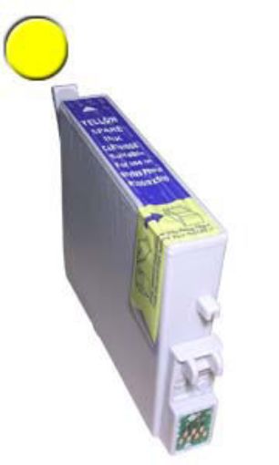 Picture of Premium T048420 (Epson 48) Compatible Epson Yellow Inkjet Cartridge