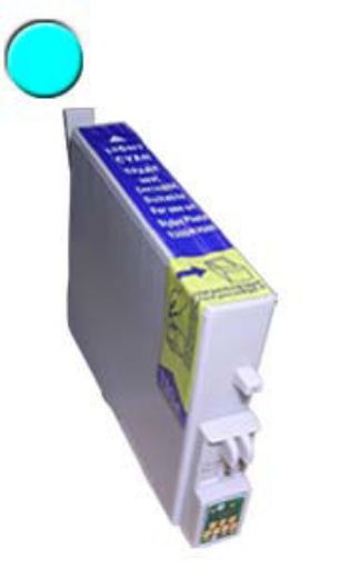 Picture of Premium T048520 (Epson 48) Compatible Epson Light Cyan Inkjet Cartridge
