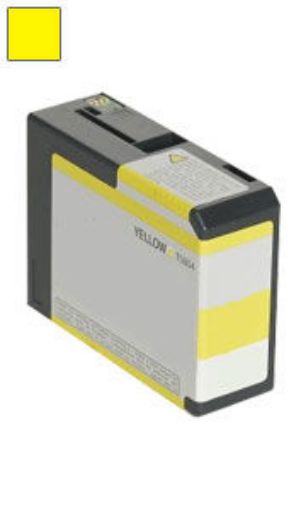 Picture of Premium T580400 Compatible Epson Yellow Inkjet Cartridge