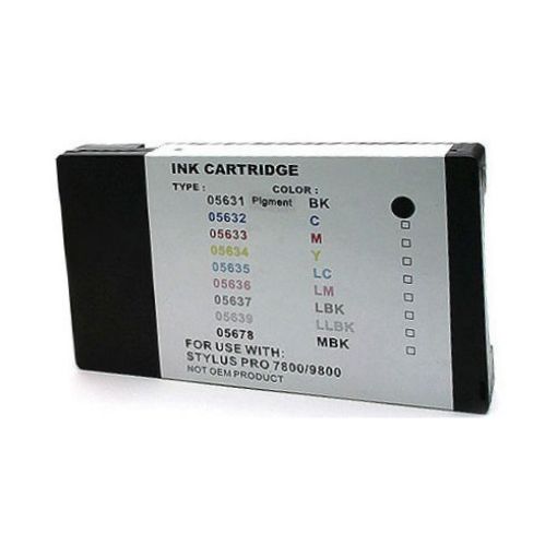 Picture of Premium T563100 Compatible Epson Photo Black Pigment Inkjet Cartridge