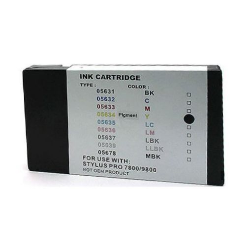 Picture of Premium T563400 Compatible Epson Yellow Pigment Inkjet Cartridge