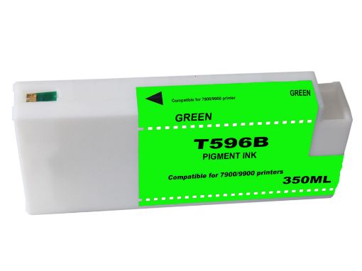 Picture of Premium T596B00 Compatible Epson Green Inkjet Cartridge