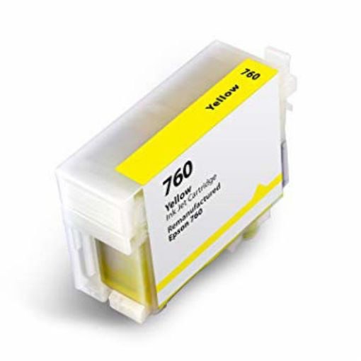 Picture of Premium T760420 (Epson 760) Compatible Epson Yellow Ink Cartridge