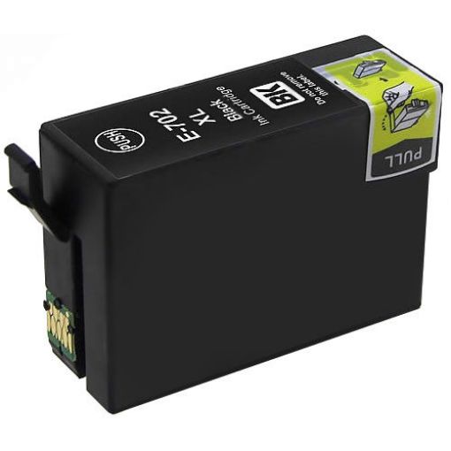 Picture of Premium T702xl120 (Epson 702XL) Compatible High Yield Epson Black Ink Cartridge