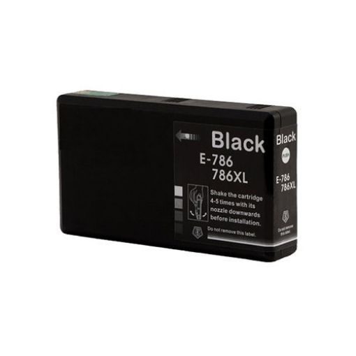 Picture of Premium T786XL120 (Epson 786XL) Compatible Epson Black Inkjet Cartridge