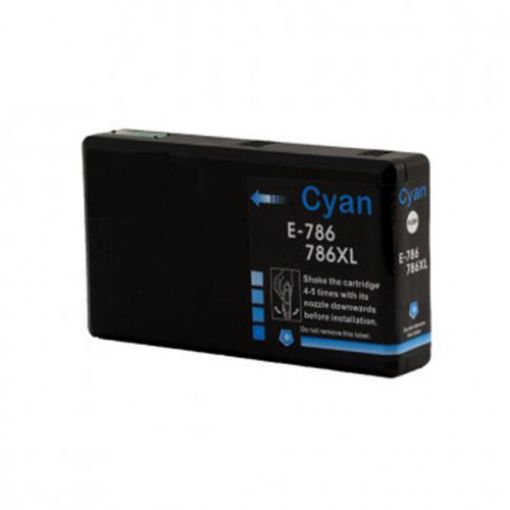 Picture of Premium T786XL220 (Epson 786XL) Compatible Epson Cyan Inkjet Cartridge