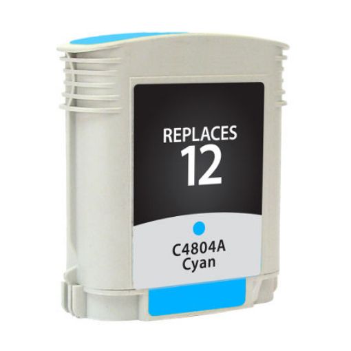 Picture of Premium C4804A (HP 12) Compatible HP Cyan Inkjet Cartridge