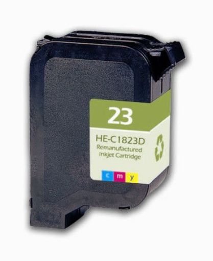 Picture of Premium C1823D (HP 23) Compatible HP Color Inkjet Cartridge