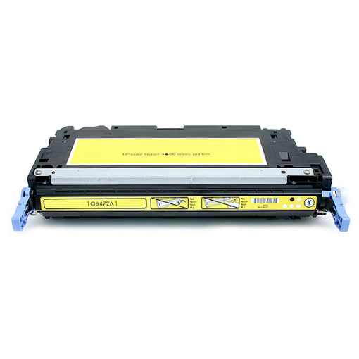 Picture of Premium Q6472A (HP 502A) Compatible HP Yellow Toner Cartridge