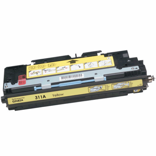 Picture of Premium Q2682A (HP 311A) Compatible HP Yellow Toner Cartridge