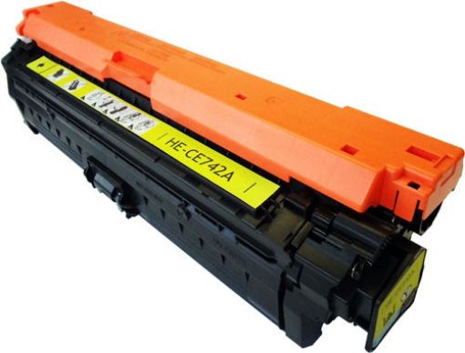 Picture of Premium CE742A (HP 307A) Compatible HP Yellow Laser Toner Cartridge