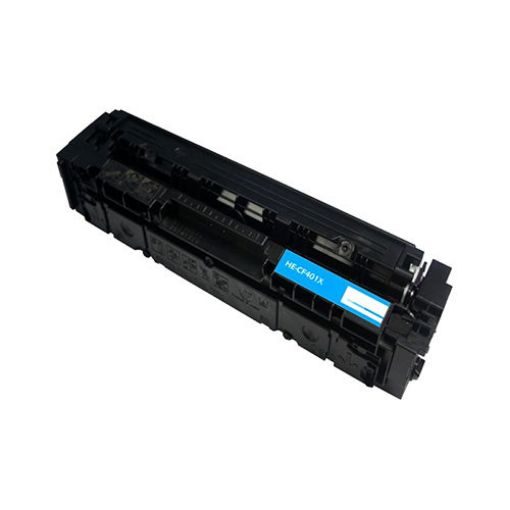 Picture of Premium CF401X (HP 201X) Compatible HP Cyan Toner Cartridge