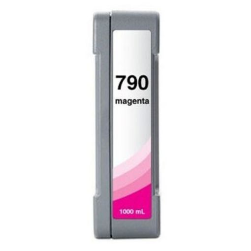 Picture of Premium CB273A (HP 790) Compatible HP Magenta Low Solvent Inkjet Cartridge