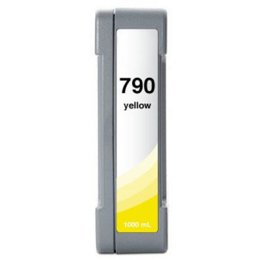 Picture of Premium CB274A (HP 790) Compatible HP Yellow Low Solvent Inkjet Cartridge