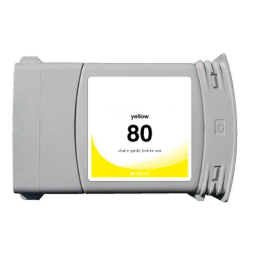 Picture of Premium C4848A (HP 80XL) Compatible HP Yellow Inkjet Cartridge