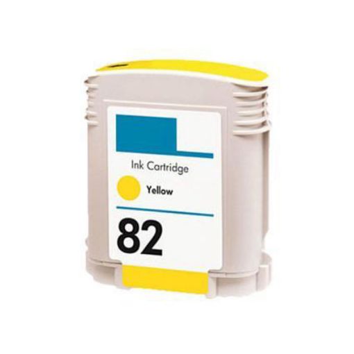 Picture of Premium C4913A (HP 82) Compatible HP Yellow Inkjet Cartridge