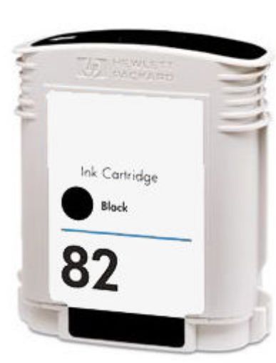 Picture of Premium CH565A (HP 82) Compatible HP Black Inkjet Cartridge