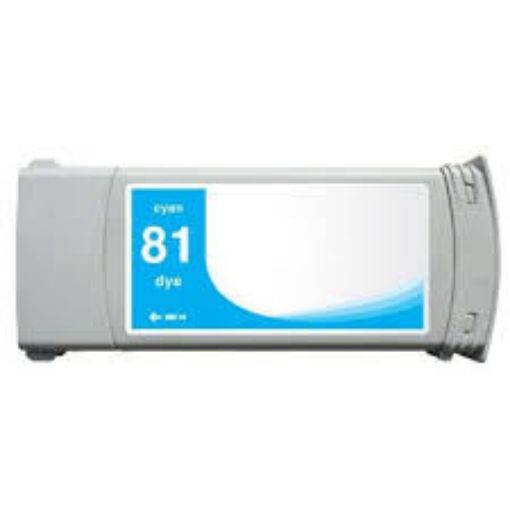 Picture of Premium C4931A (HP 81) Compatible HP Cyan Inkjet Cartridge