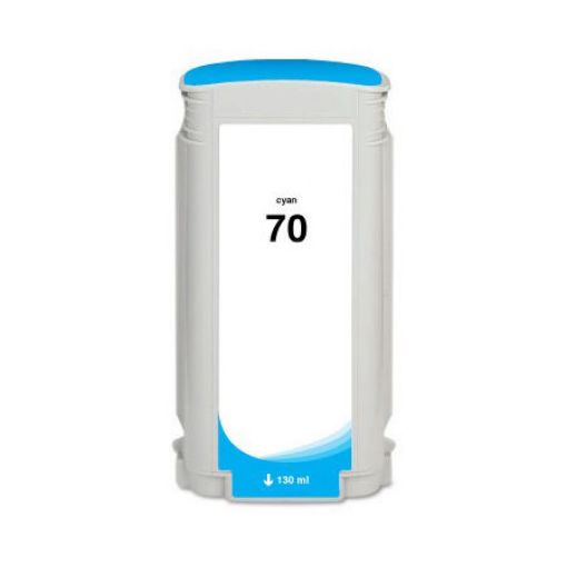 Picture of Premium C9452A (HP 70) Compatible HP Cyan Pigment Inkjet Cartridge