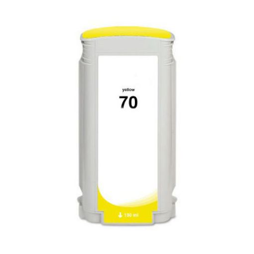 Picture of Premium C9454A (HP 70) Compatible HP Yellow Pigment Inkjet Cartridge