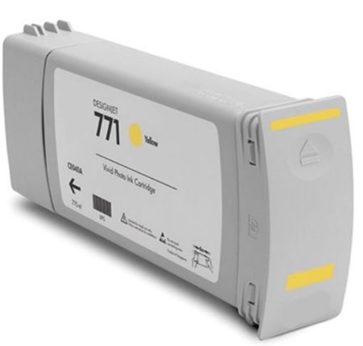 Picture of Premium CE040A (HP 771) Compatible HP Yellow Ink Cartridge