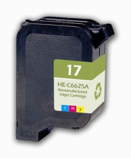 Picture of Premium C6625AN (HP 17) Compatible HP Tri-Color Inkjet Cartridge