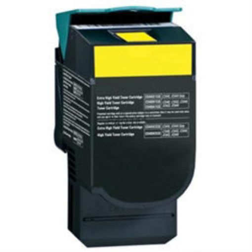 Picture of Premium C544X2YG Compatible Lexmark Yellow Toner Cartridge
