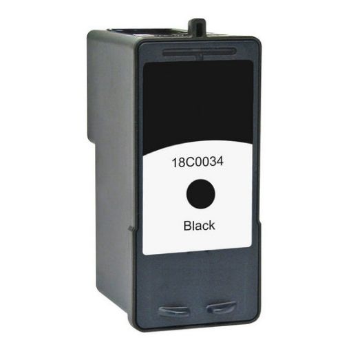 Picture of Premium 18C0034 (Lexmark #34) Compatible Lexmark Black Inkjet Cartridge