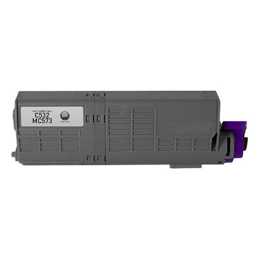 Picture of Premium 46490604 Compatible High Yield Okidata Black Toner Cartridge
