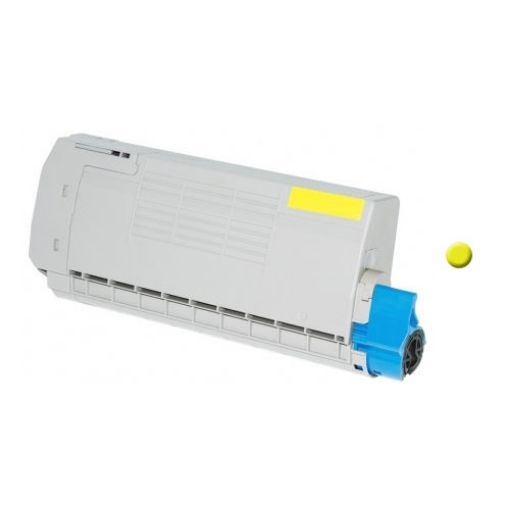 Picture of Premium 46507601 Compatible Okidata Yellow Toner Cartridge