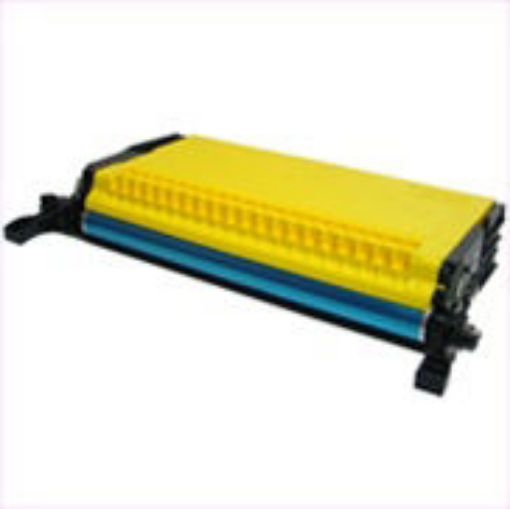 Picture of Premium CLP-Y600A Compatible Samsung Yellow Toner Cartridge