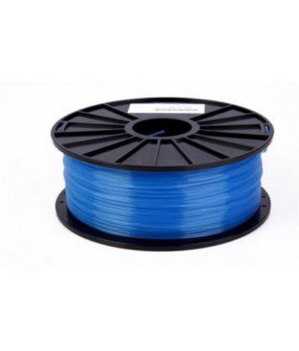 Picture of Premium PF-PLA-TBU Compatible Universal Transparent color, Blue PLA 3D Filament