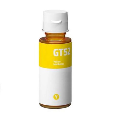 Picture of Premium GT52Y Compatible HP Yellow Dye Ink