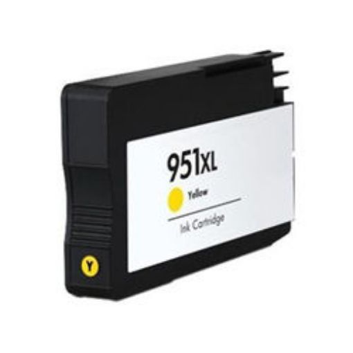 Picture of Premium CN048AN (HP 951XL) Compatible HP Yellow Inkjet Cartridge