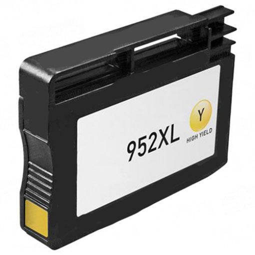 Picture of Premium L0S67AN (HP 952XL) Compatible High Yield HP Yellow Inkjet Cartridge