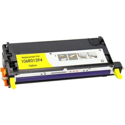 Picture of Premium 106R01394 Compatible Xerox Yellow Laser Toner Cartridge