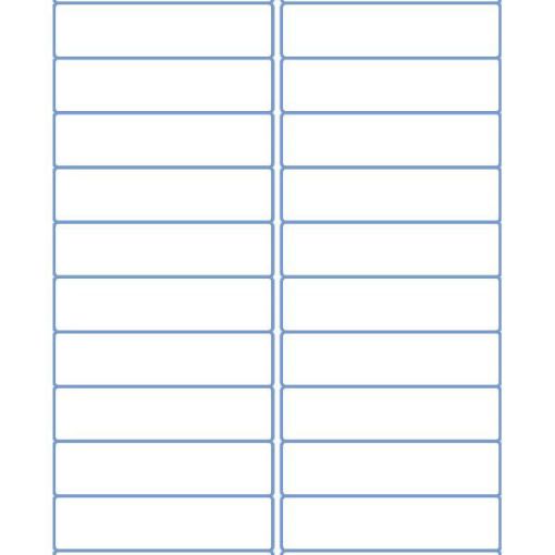Picture of Premium 5161 Compatible Avery N/A Address Labels (100 sheets per pack)